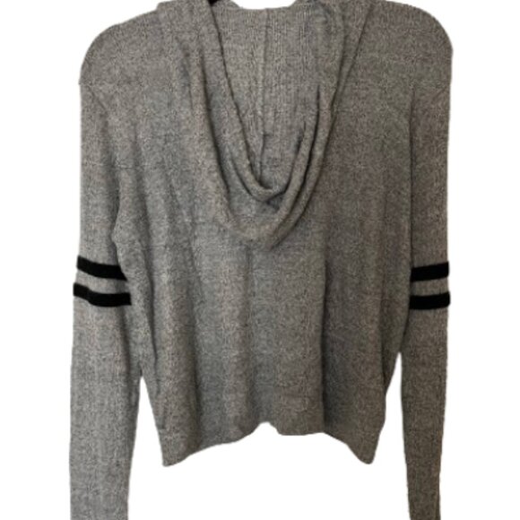 One Clothing Los Angeles Gray Long Sleeve Sweater - Picture 2 of 4